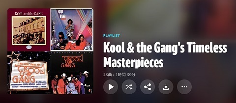 Amazon Music - Kool & the Gang playlist