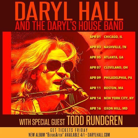 Todd Rundgren Will Join Daryl Hall & Daryl's House Band in April エンタメ